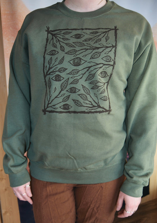 Forest Creature Crewneck Sweatshirt