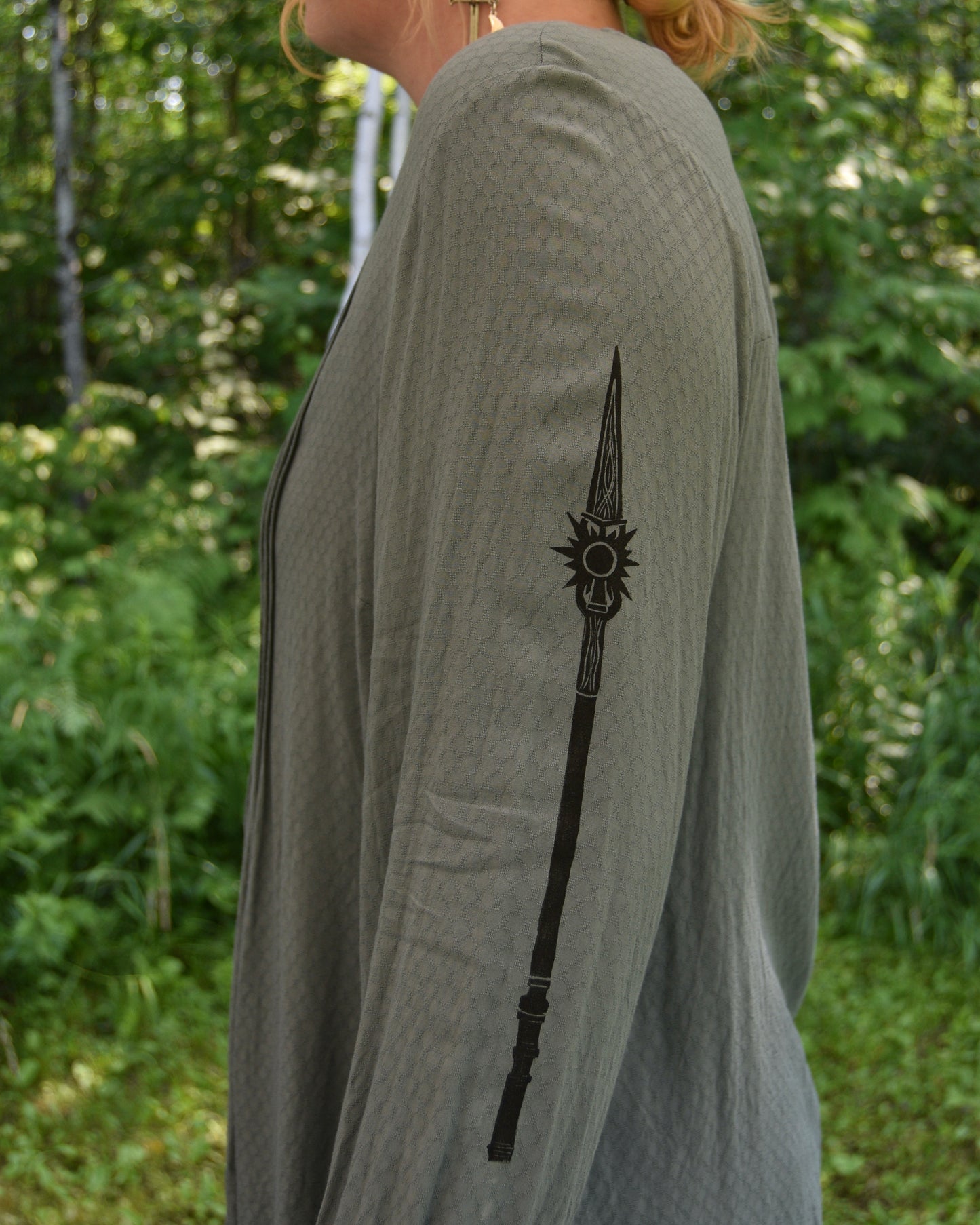 [OOAK] Spear of Night Blouse - XL