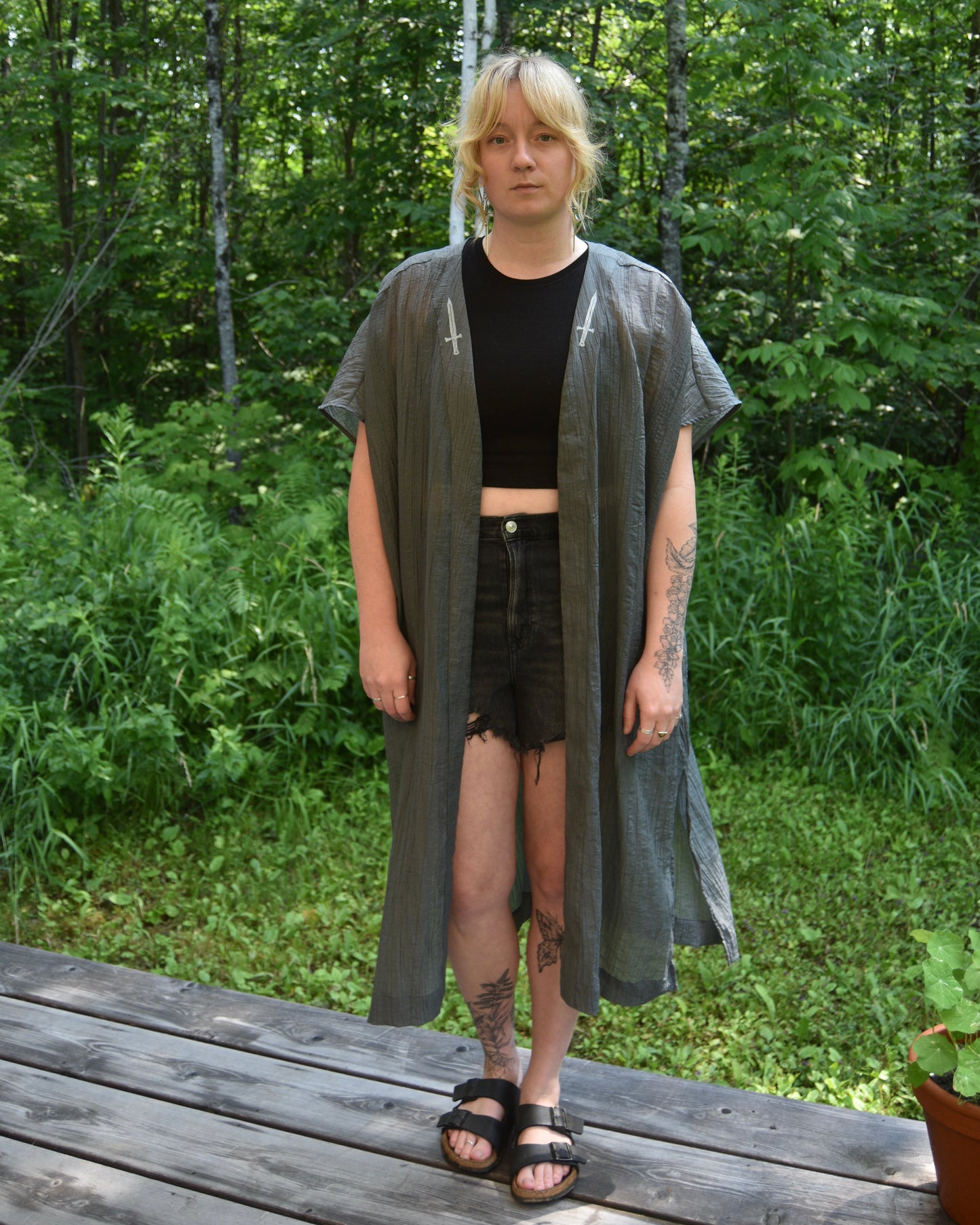 [OOAK] Two of Swords Kimono - XL