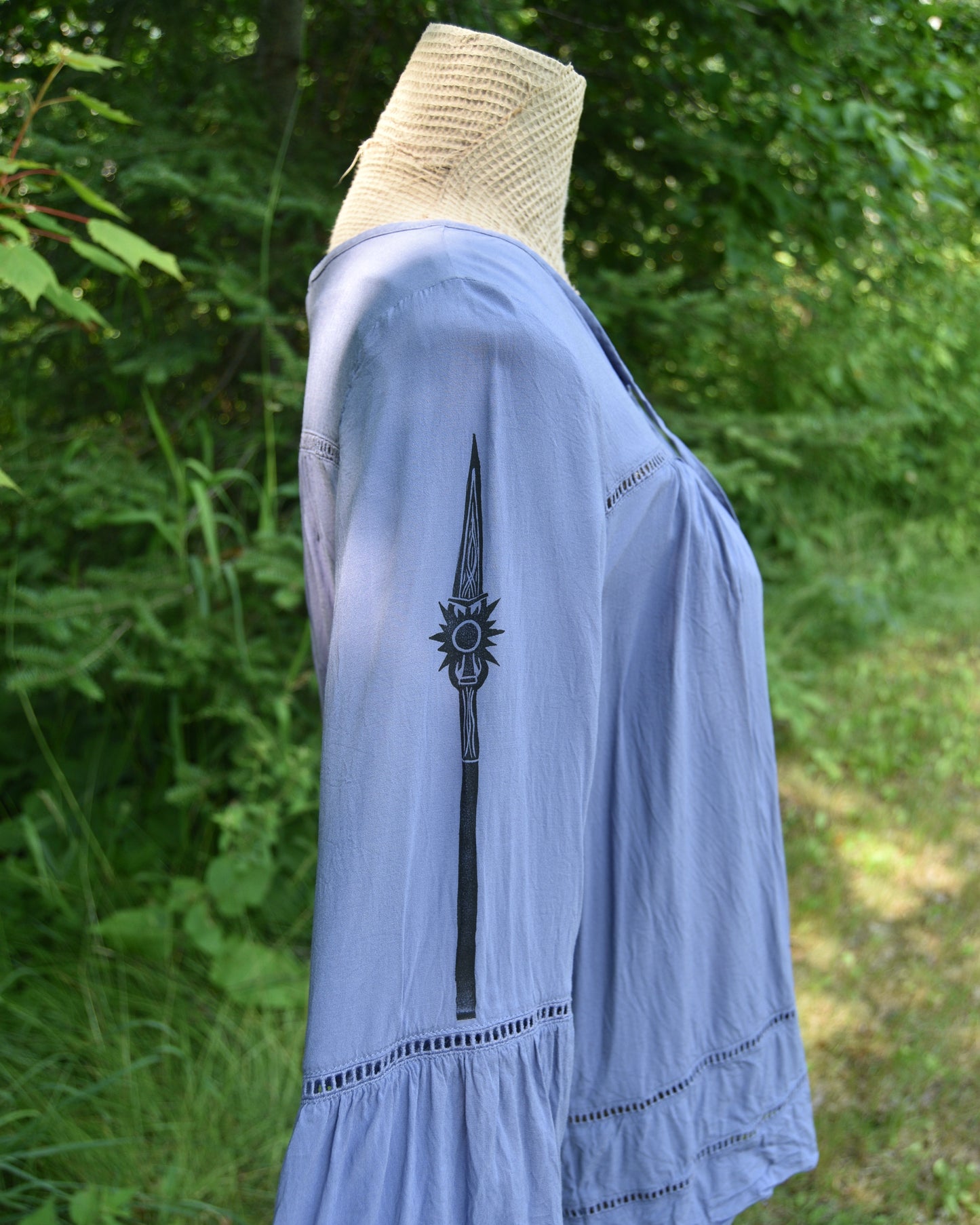 [OOAK] Spear of Night Blouse - M