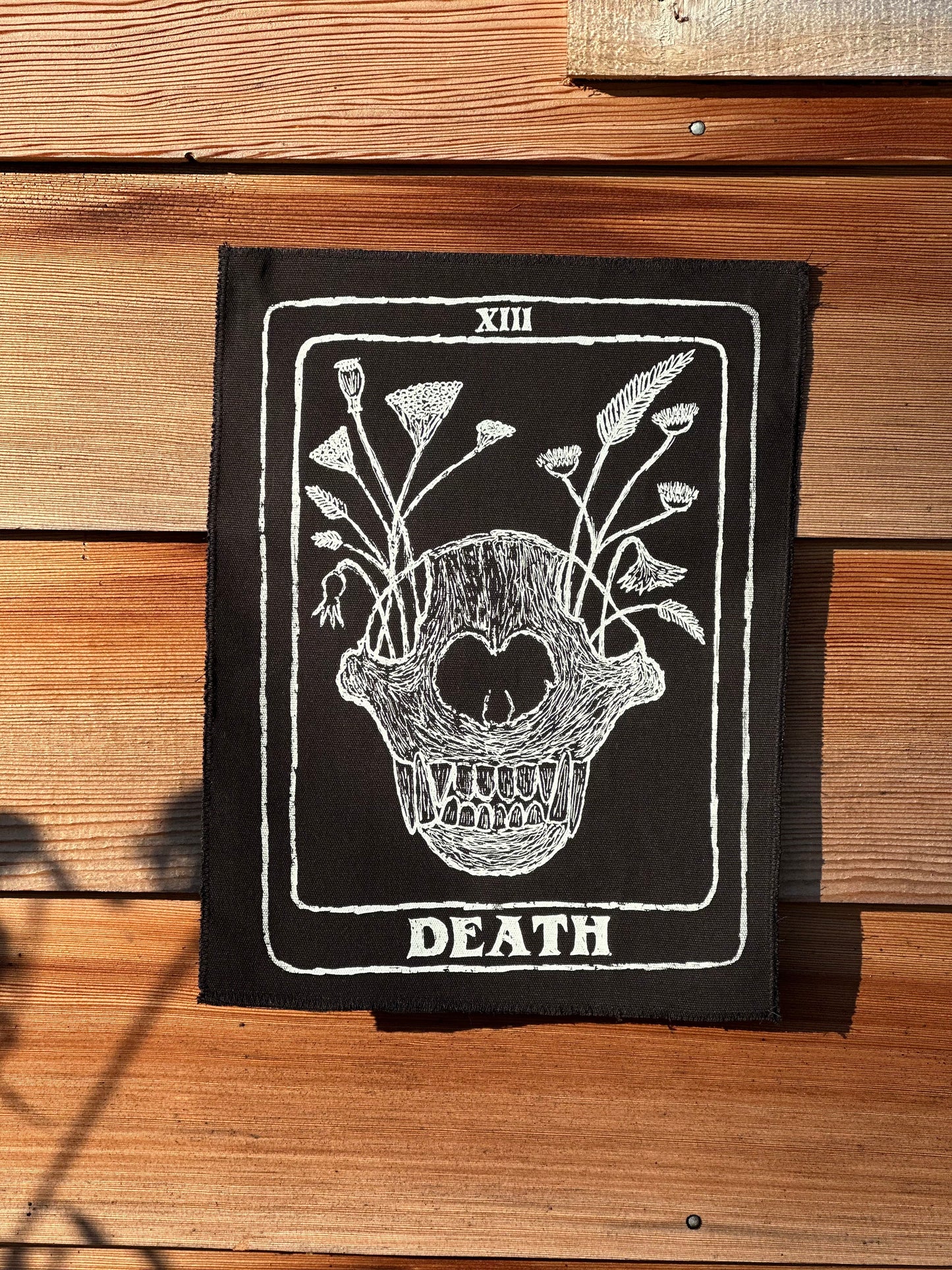 Death Wall Hanging // Back Patch