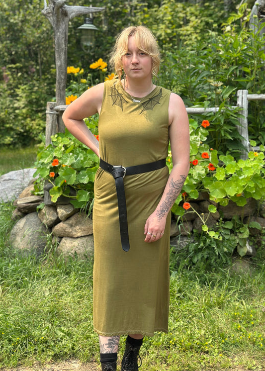 [OOAK] Mossy Dragon Dress - M
