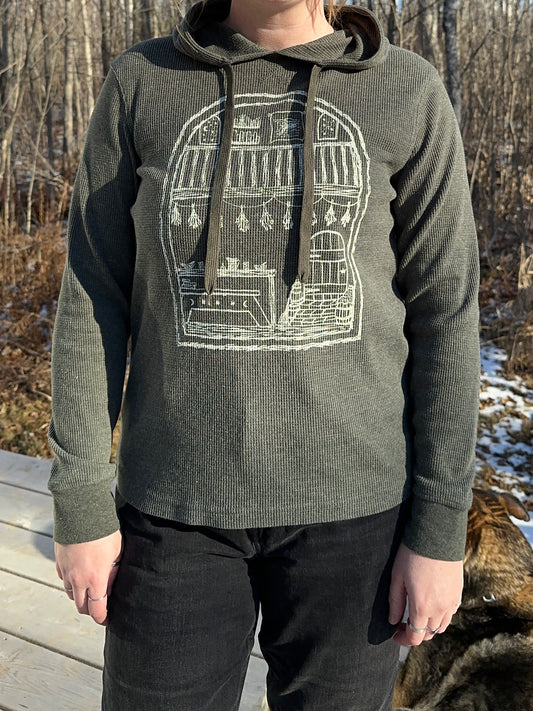 [OOAK] Hearth + Hollow Hooded Thermal - M